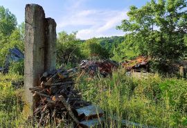 Ogulin , Modruš - Građevinsko - poljoprivredni teren sa ruševinom, Josipdol, Arazi