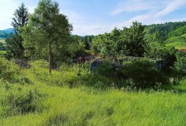 Ogulin , Modruš - Građevinsko - poljoprivredni teren sa ruševinom, Josipdol, Terrain