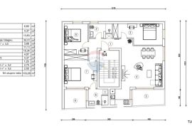 Pula, penthouse - trosoban stan 103m2, Pula, Daire