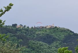 Oprtalj, okolica: Kombinacija građevinskog i poljoprivrednog zemljišta predivnog pogleda, Oprtalj, Terrain