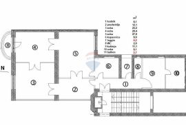 Zagreb, Donji grad - stan 120 m2, 4 sobe, parkirno mjesto, Donji Grad, Apartamento