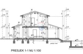 Istra, Svetvinčenat okolica novosagrađena kvalitetna rustikalna kuća, Svetvinčenat, House