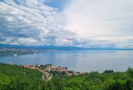 OPATIJA,KOLAVIĆI- građevinsko zemljište sa projektom za vilu s bazenom, Opatija - Okolica, Земля