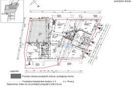 Rovinj,poslovno stambena zgrada u centru s projektom za prenamjenu u hotel, Rovinj, Дом