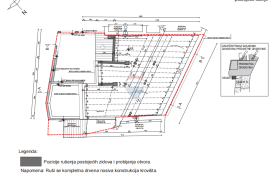 Rovinj,poslovno stambena zgrada u centru s projektom za prenamjenu u hotel, Rovinj, Maison