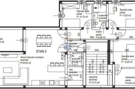 Istra, Kanfanar - vrhunska novogradnja na pješačkoj udaljenosti do centra - 3 sp. sobe - 112m2, Kanfanar, Apartamento