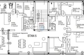 Istra, Kanfanar - Penthouse, novogradnja, pogled more - 4 sp. sobe - 166m2, Kanfanar, Appartement