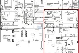 Istra, Kanfanar - vrhunska novogradnja na pješačkoj udaljenosti do centra - 2 sp. sobe - 83m2, Kanfanar, شقة