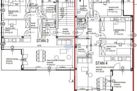 Istra, Kanfanar - vrhunska novogradnja na pješačkoj udaljenosti do centra - 3 sp. sobe - 101 m2, Kanfanar, Stan