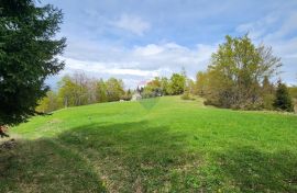 Gorski Kotar, Stari Laz - građevinski teren na brežuljku sa otvorenim pogledom 2825 m2, Ravna Gora, Terreno