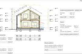 Gorski Kotar, Stara Sušica - građevinski teren sa dozvolom i projektom 835 m2, Ravna Gora, Terrain