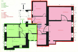 Brajda,Rijeka, Stan 2S+DB. 70 m2, Rijeka, Kвартира