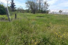 Istra, Kaštelir građevinska parcela sa pogledom na more 796m2, Kaštelir-Labinci, Terrain