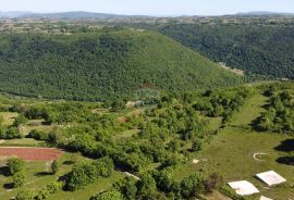 ISTRA, PIĆAN - Gr. zemljište 2000m2 + Polj. 4000m2, započeta gradnja, Pićan, Земля