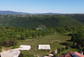 ISTRA, PIĆAN - Gr. zemljište 2000m2 + Polj. 4000m2, započeta gradnja, Pićan, Земля