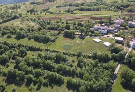 ISTRA, PIĆAN - Gr. zemljište 2000m2 + Polj. 4000m2, započeta gradnja, Pićan, Земля