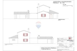 Istra - Svetvinčenat - samostojeća istarska villa 230 m2 s pogledom na more, Svetvinčenat, Maison