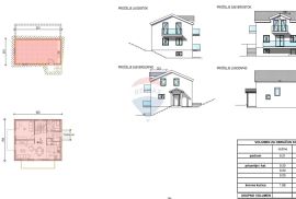 RIJEKA,KASTAV- zemljište 746 m2 s građevinskom dozvolom i plaćenim komunalijama, Kastav, Arazi