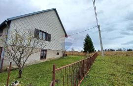 Gorski Kotar, Ravna Gora - kuća sa pomoćnim objektima i prekrasnom okućnicom na osami 1527 m2, Ravna Gora, House