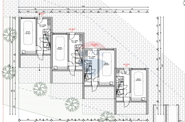 Pula,građevinska parcela 990m2 na strateškoj lokaciji-sa projektom, Pula, أرض