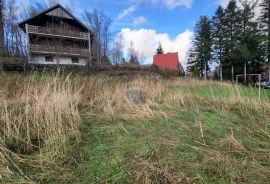 Gorski kotar, Fužine - Građevinski teren 1,752 m2 s dozvolom i projektom, Fužine, Terreno