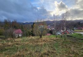 Gorski kotar, Fužine - Građevinski teren 1,752 m2 s dozvolom i projektom, Fužine, Terreno