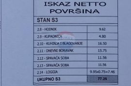 ISTRA,Štinjan - stan 2SS novogradnja, Pula, Stan