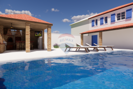 OTOK KRK,LINARDIĆI -villa u novogradnji sa bazenom, Krk, House