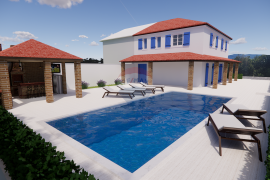 OTOK KRK,LINARDIĆI -villa u novogradnji sa bazenom, Krk, Haus