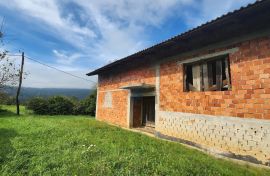 Vrbovsko, Hambarište - započeta gradnja sa predivnim panoramskim pogledom, Vrbovsko, Casa