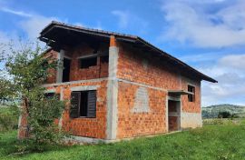 Vrbovsko, Hambarište - započeta gradnja sa predivnim panoramskim pogledom, Vrbovsko, Maison