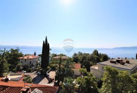 OPATIJA,LOVRAN- 2. RED DO MORA, stan 140 m2, balkon, parking, pogled na more, Lovran, Kвартира