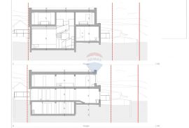 OPATIJA- teren 2864 m2 sa građevinskim dozvolama za 3 vile sa bazenima, Opatija, Terrain