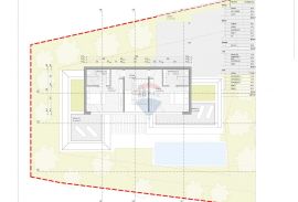 OPATIJA- teren 918 m2 sa građevinskom dozvolom za vilu, pogled na more, Opatija, Land