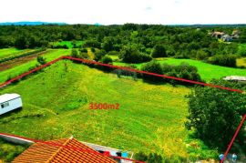 Istra,Žminj-5km-idealno građevinsko zemljište-3500m2, Žminj, Tierra