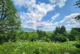 Vrbovsko, Vujnovići - građevinski teren sa započetom gradnjom 1166 m2, Vrbovsko, Land