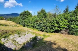 Vrbovsko, Vujnovići - građevinski teren sa započetom gradnjom 1166 m2, Vrbovsko, Land