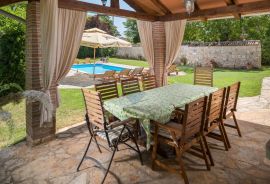 TINJAN, okolica- kamena vila sa 7000 m2 okućnice, Tinjan, Famiglia