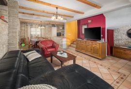 TINJAN, okolica- kamena vila sa 7000 m2 okućnice, Tinjan, Famiglia