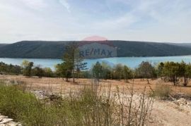 Trget, građevinsko zemljište s prekrasnim pogledom na more, Raša, Terrain