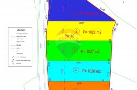 Istra,Kanfanar,2,5 km fantastična građevinska parcela-5100m2 za više vila za odmor, Kanfanar, Land