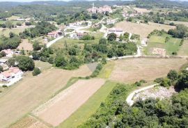 ISTRA, TRVIŽ - Građevinsko zemljište 2383 m2, moguća parcelacija., Pazin - Okolica, Arazi