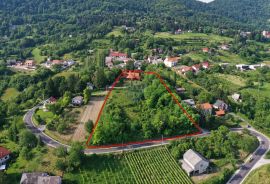 Plešivica građevinsko zemljište 6086 m2 sa prekrasnom lokacijom i pogledom, Jastrebarsko - Okolica, Γη