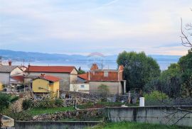 MATULJI,MIHOTIĆI- ravan građevinski teren sa pogledom na more, Matulji, أرض