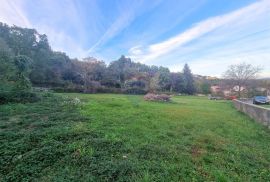 MATULJI,MIHOTIĆI- ravan građevinski teren sa pogledom na more, Matulji, Terreno