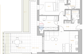 DONJI ZAMET - Stan 2S+DB 92,22 m2, Rijeka, شقة