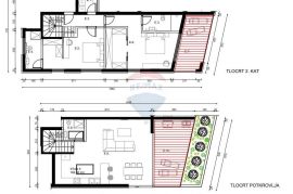 Rovinj - Luksuzni penthouse 152 m2 najljepši pogled na more, Rovinj, Flat