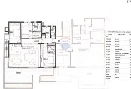 Rijeka, Trsat - penthouse 3S+DB s krovnom terasom od 100m2, Rijeka, Wohnung