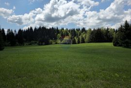 Negrađevni teren 3890 m2 - Hlevci, Skrad, Zemljište