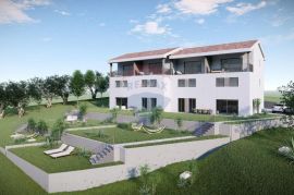 OTOK KRK,SOLINE dvoetažni apartman s vrtom-NOVOGRADNJA, Dobrinj, Διαμέρισμα